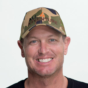 Caps - All 4 Adventure Black Trucker