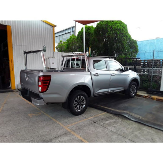 Polished Trade Racks with welded Rails to suit 2021 Mazda BT50