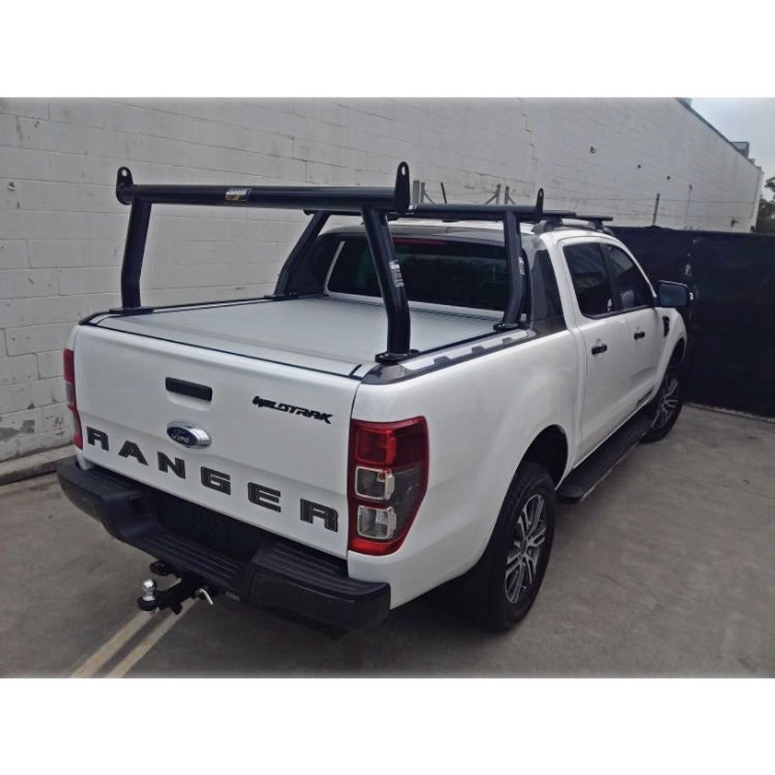 P/Coated Black Tradie Racks to suit 2021 Ford Ranger Wildtrak