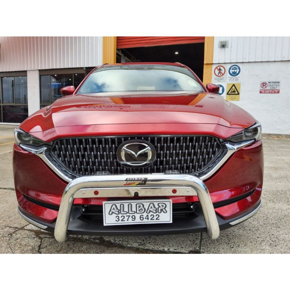 Pol Nudgebar to suit 2022 Mazda CX-8 with Sensors & Camera