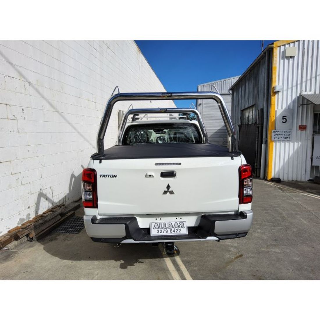Style Racks with welded Bunny Ears & Tie Downs to suit 2023 Mitsubishi MR Triton