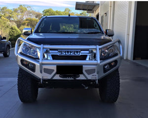 Isuzu D-Max (2012-2016) - SIDE STEPS & RAILS