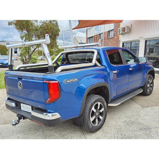 Alloy Polished Adaptor Rack set to suit 2023 VW Amarok NF