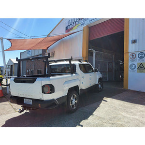 Black Alloy Trade Racks to suit 2025 Kia Tasman