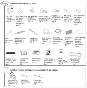EGR Premium Canopy - Full Rear Door Upgrade Kit 2  Ford Ranger PXII 2015-2018  $993
