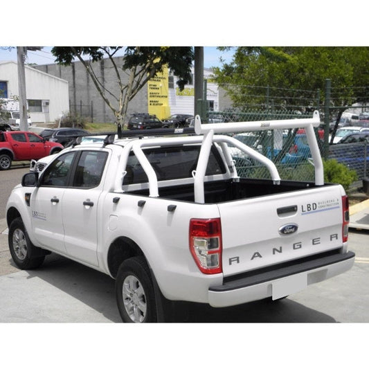 White Adaptor Rack Set to suit Ford Ranger