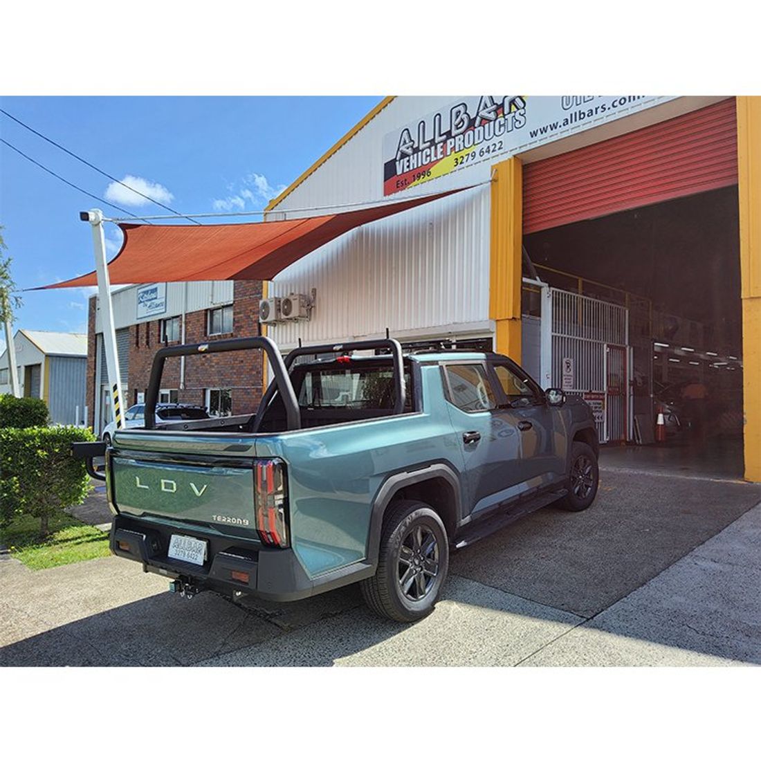 Black Style Racks with Pins to suit 2025 LDV Terron 9