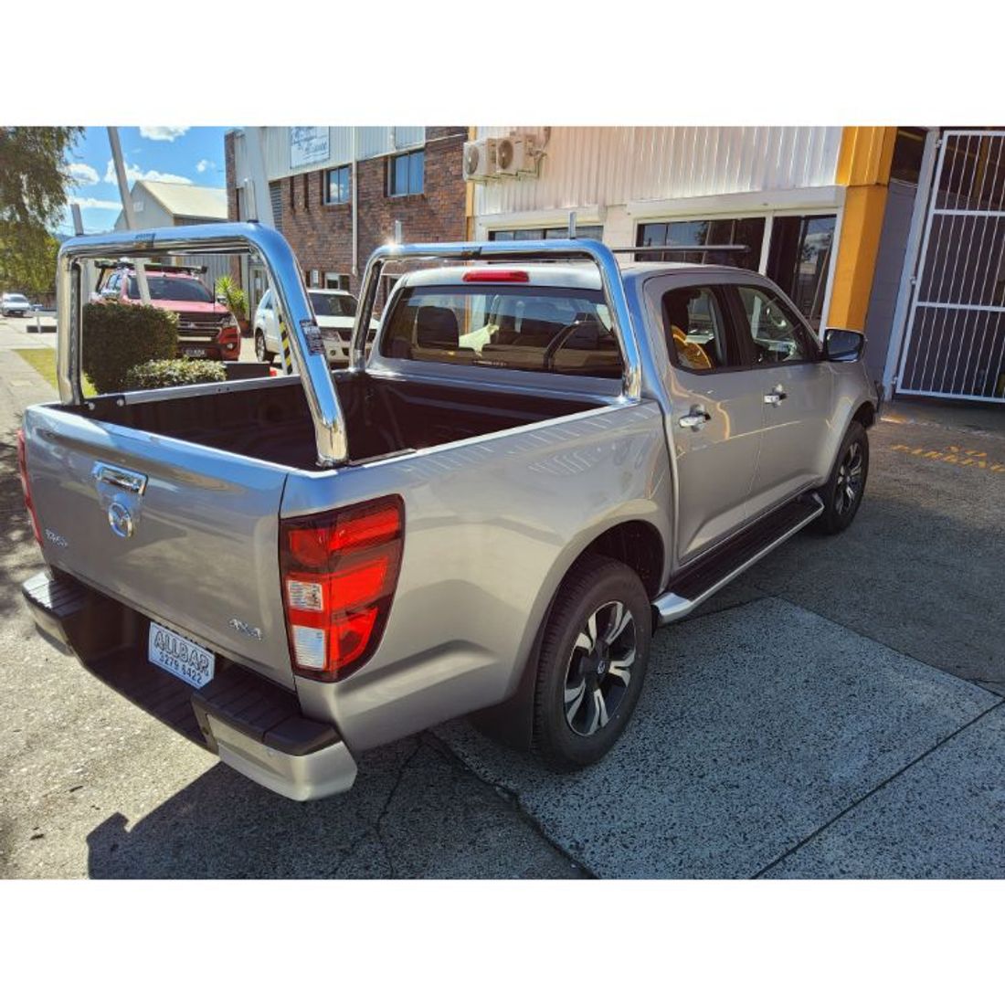 Polished 76mm FF/RR Style Racks with Pins to suit 2013 Mazda BT50