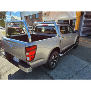 Polished 76mm FF/RR Style Racks with Pins to suit 2013 Mazda BT50