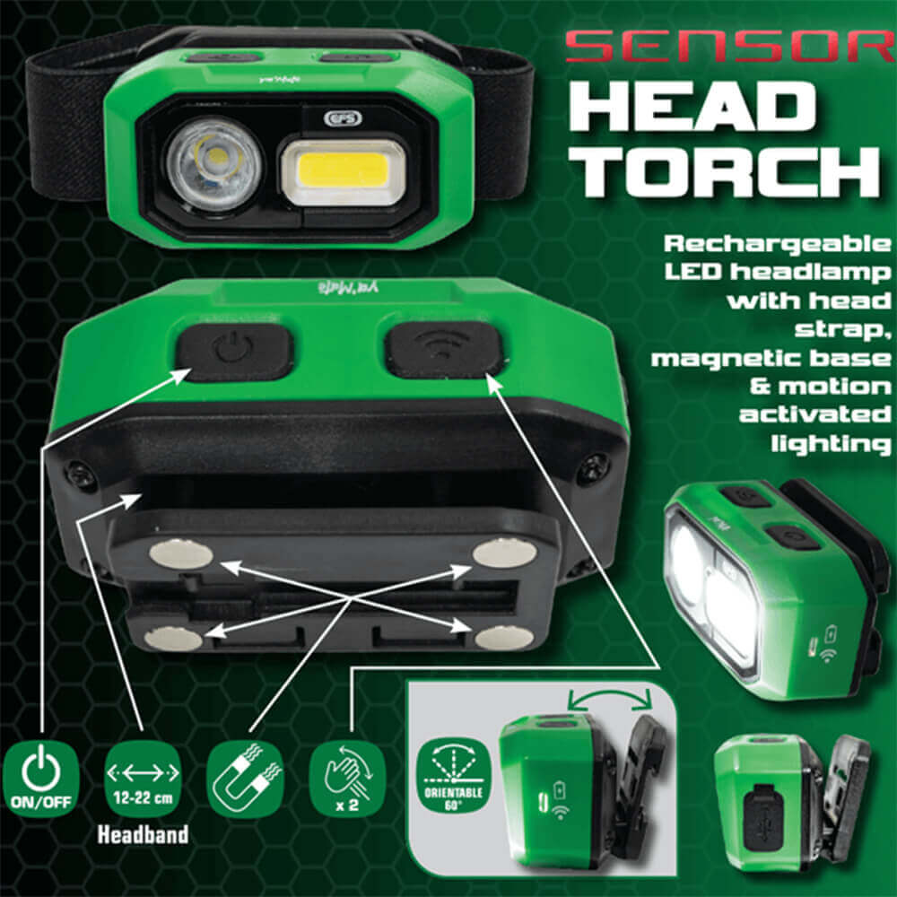 EFS Ya\'Mate Sensor Head Torch | EFS-YA-HTS