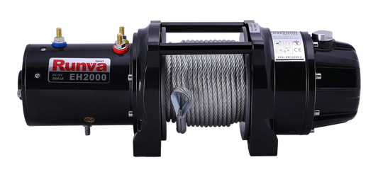 Runva EH2000 PREMIUM 24V with Steel Cable. Lifting Rated
