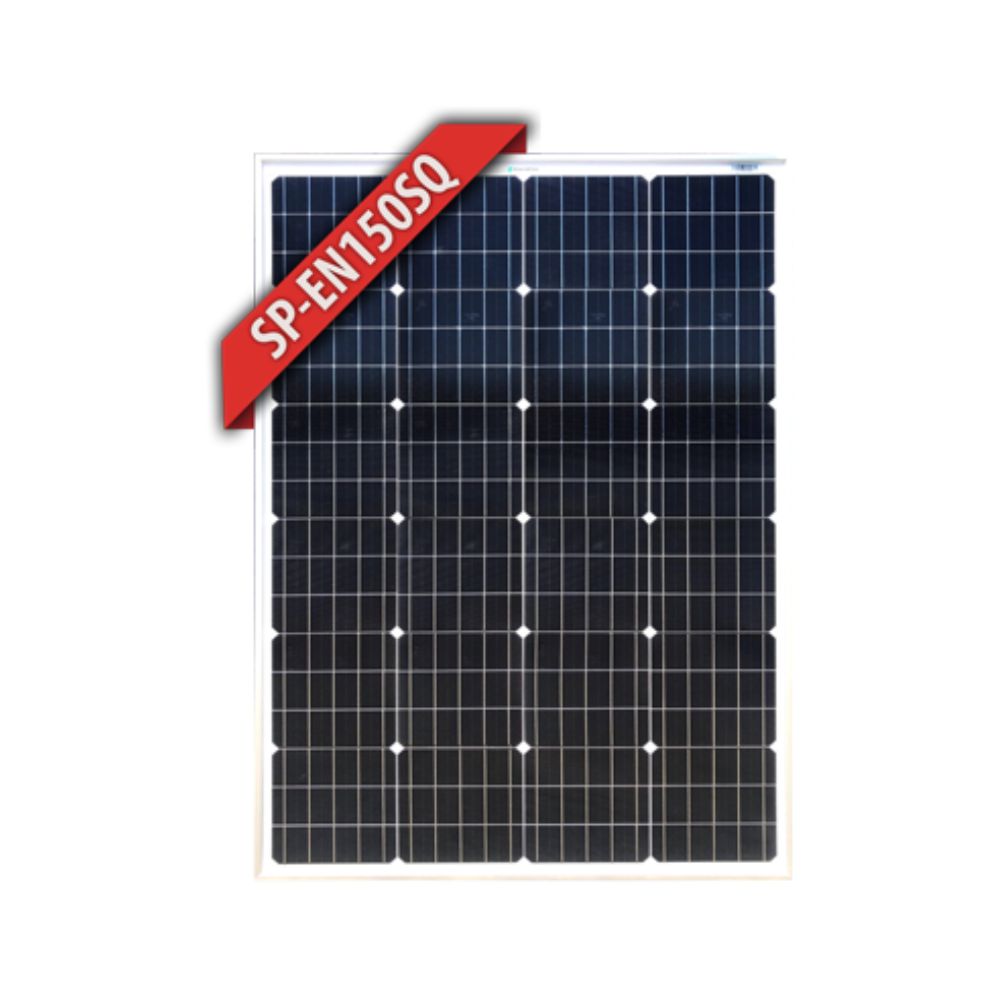 Enerdrive 150W Fixed Mono Solar Panel - Black Frame