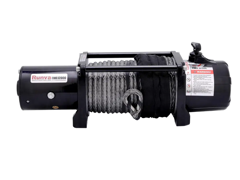 EWL12000 12V with Synthetic Rope
