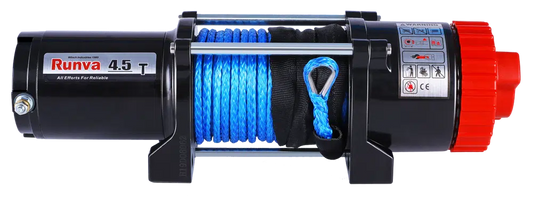 Runva EWT4500 12V with Synthetic Rope