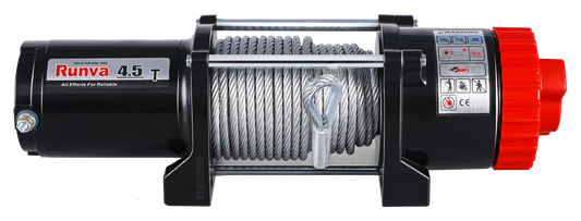 Runva EWT4500 12V with Steel Cable
