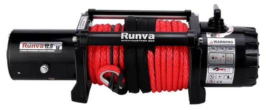 Runva EWV12000 ULTIMATE 12V with Synthetic Rope
