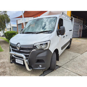 Polished 76mm Alloy Nudgebar to suit 2023 Renault Master