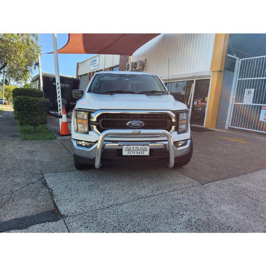 Polished Alloy 76mm Nudgebar to suit 2023 Ford F150 XLT