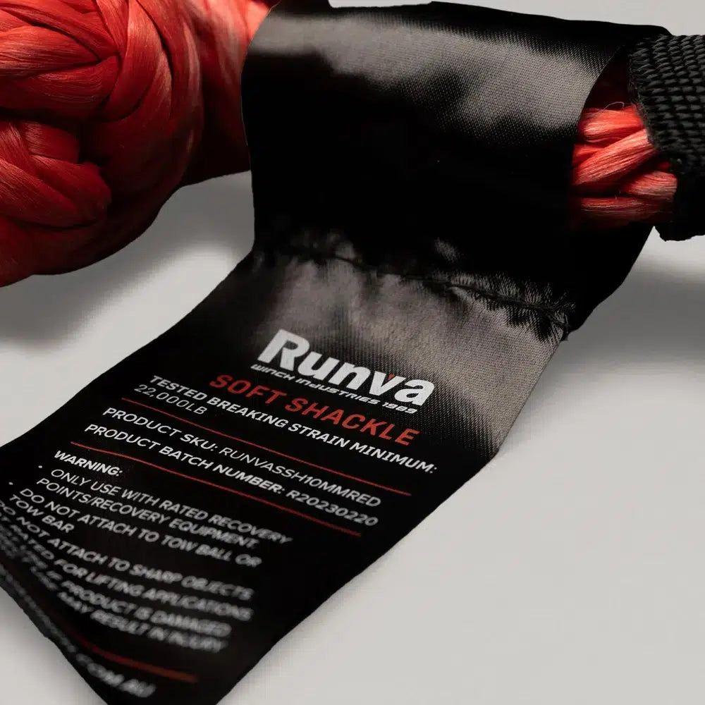 Runva Soft Shackle Red