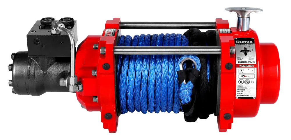 Runva HWN15000I Hydraulic Winch with Synthetic Rope