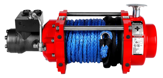 Runva HWN15000I Hydraulic Winch with Synthetic Rope