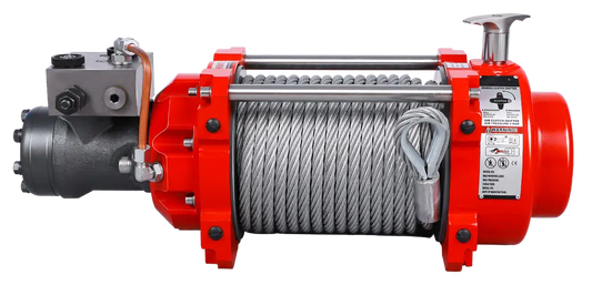 RUNVA HWN15000I HYDRAULIC WINCH WITH STEEL CABLE