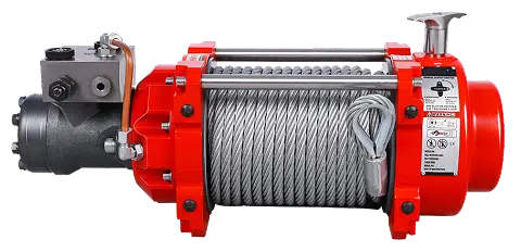 RUNVA HWN15000I HYDRAULIC WINCH WITH STEEL CABLE & AIR CLUTCH