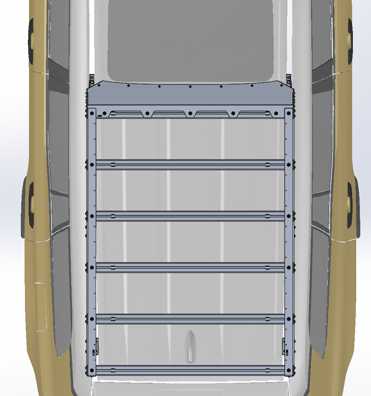 Scout Roof rack to suit Kakadu Prado 250 Series 2024 to current