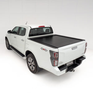 Diagonal Shot of our HSP Roller Shutter for the Isuzu DMAX