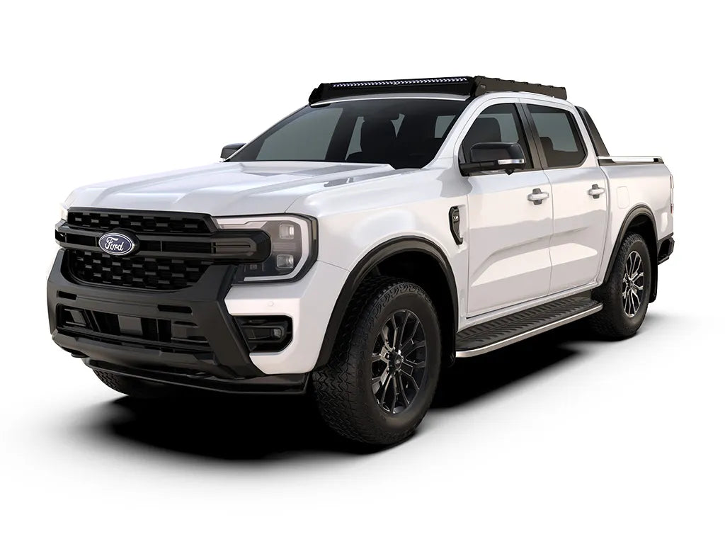 Ford Ranger T6.2/Wildtrak/Raptor Double Cab (2022-Current) Slimsport Roof Rack w/40in Light Bar Kit