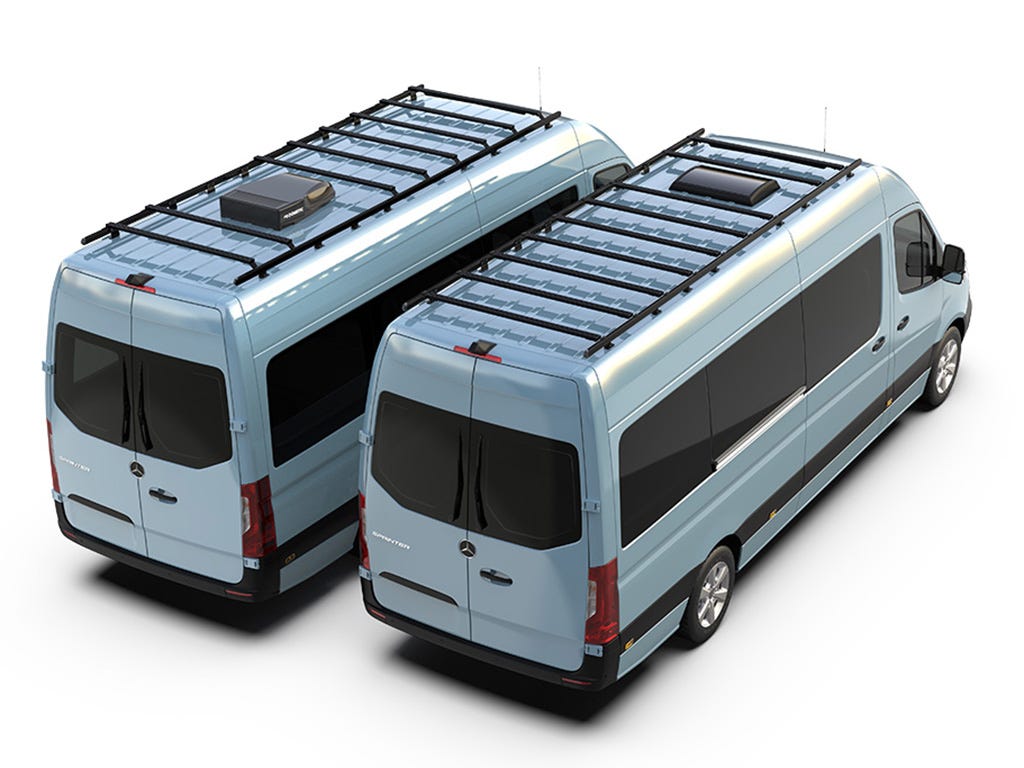 Mercedes-Benz Sprinter (L3H2/170in LWB/High Roof) (2007-Current) Slimpro Van Rack Kit