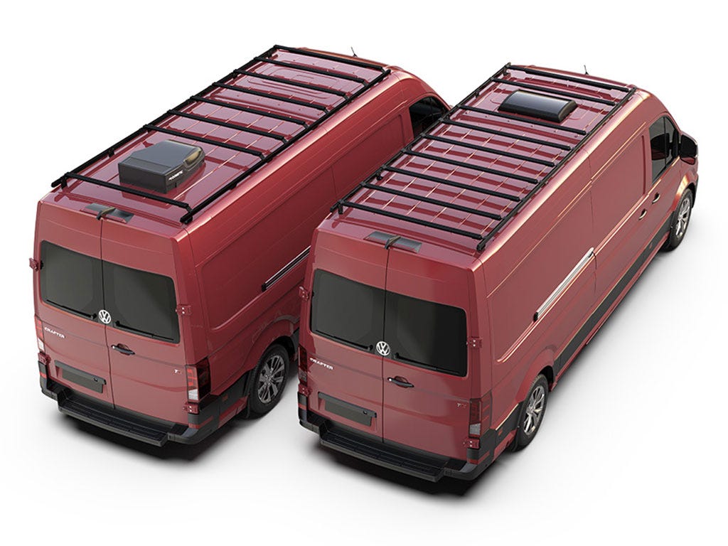 Volkswagen Crafter (L4H2/ MWB/Standard Roof) (2017-Current) Slimpro Roof Rack Kit