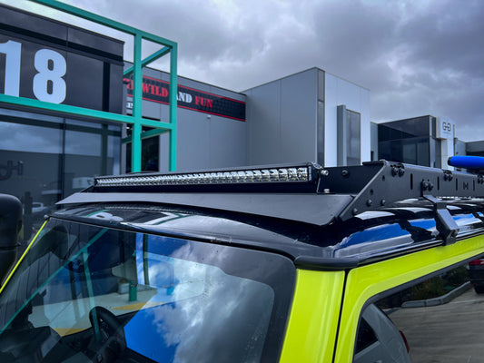 Light bar Wind deflector to suit Suzuki Jimny JB74 2018 on