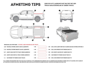 Ute Load Bed Slimline II Rack Kit / 1255mm(W) x 1358mm(L)