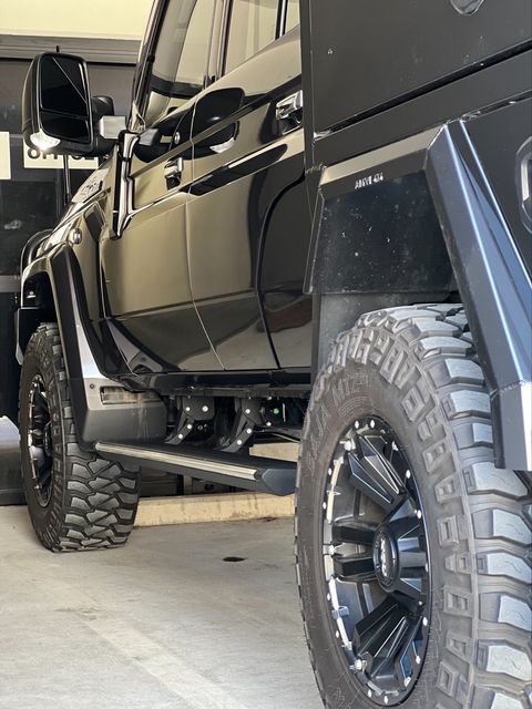 ORI Auto Folding Side Step Suitable Toyota Landcruiser 79 Series