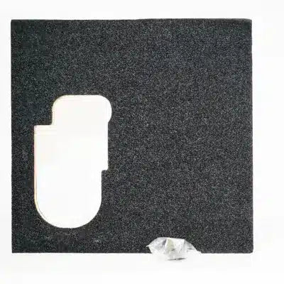 SP0527-Left Pre-Cut Power Panel Mounting Panel