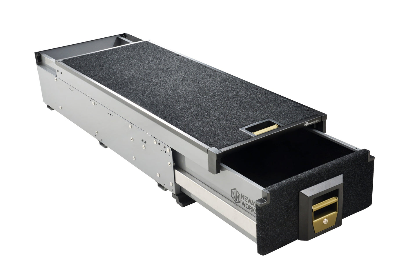 Single Sliding Floor Drawer - 1360mm