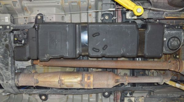 Titan Ford Crew Cab, F250 F350 Short Bed Diesel Fuel Tank