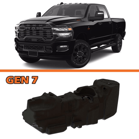 Titan GEN 7 XXL Fuel Tank | 2025+ RAM Cummins Short Bed 4x4