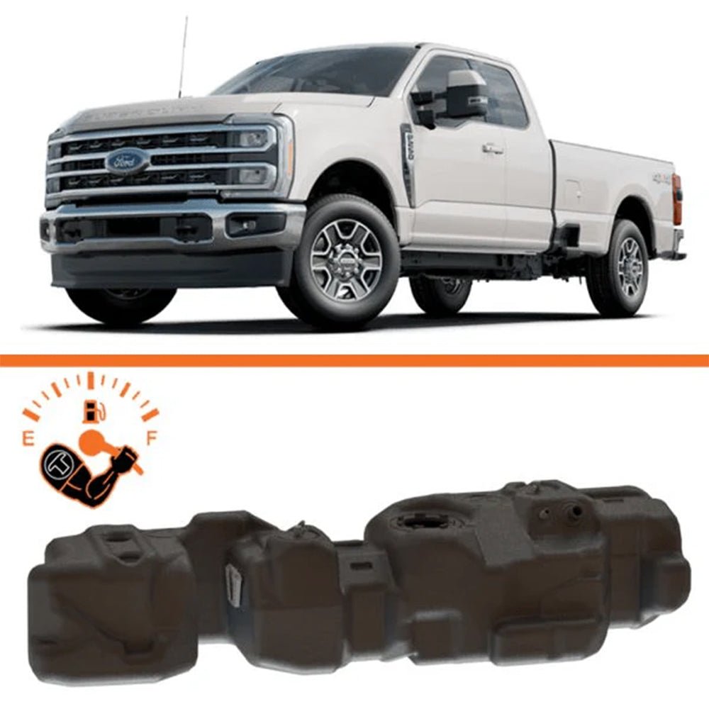 Titan Long Range Fuel Tank - Ford F250 F350 Super Duty Short Bed 2017+