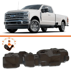 Titan Long Range Fuel Tank - Ford F250 F350 Super Duty Short Bed 2017+