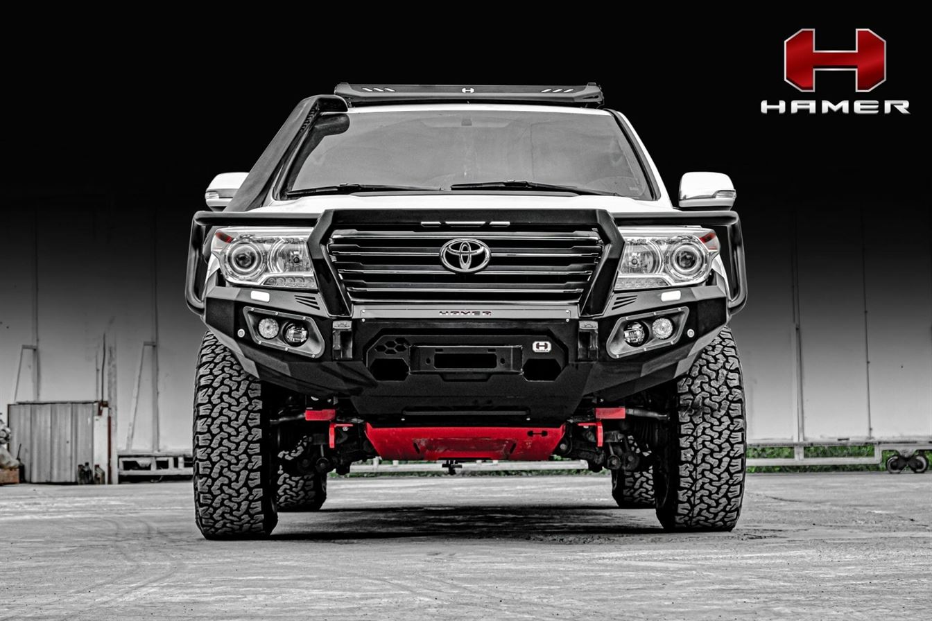 King series Plus bull bar for Toyota Landcruiser 200 Series (2008 – 2015)