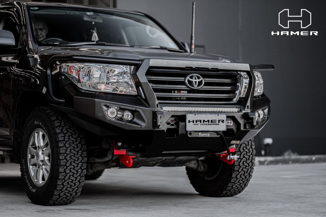 King series Plus bull bar for Toyota Landcruiser 200 Series (2008 – 2015)