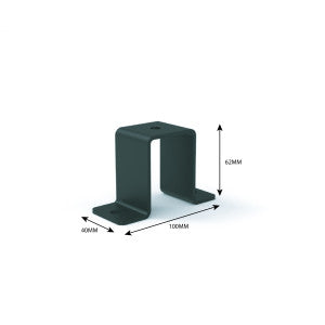 XC143 - Top Hat Bracket 62x40 single