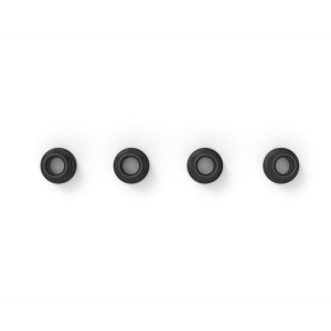 XC906 - M8 Flange Nyloc Nut Stainless Steel Pack 4