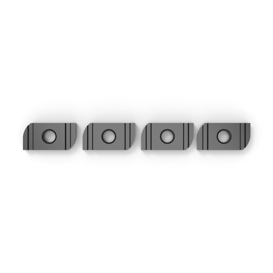 XC908 - M6 Channel Nut Stainless Steel Pack 4