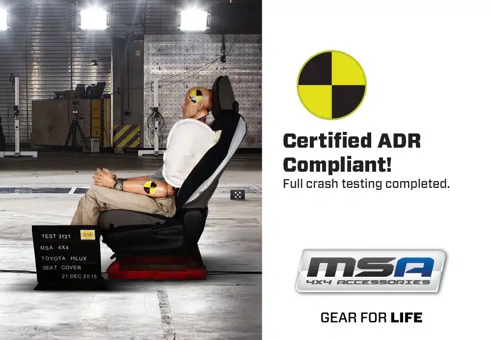 MSA 4X4 ADR airbag compliance testing