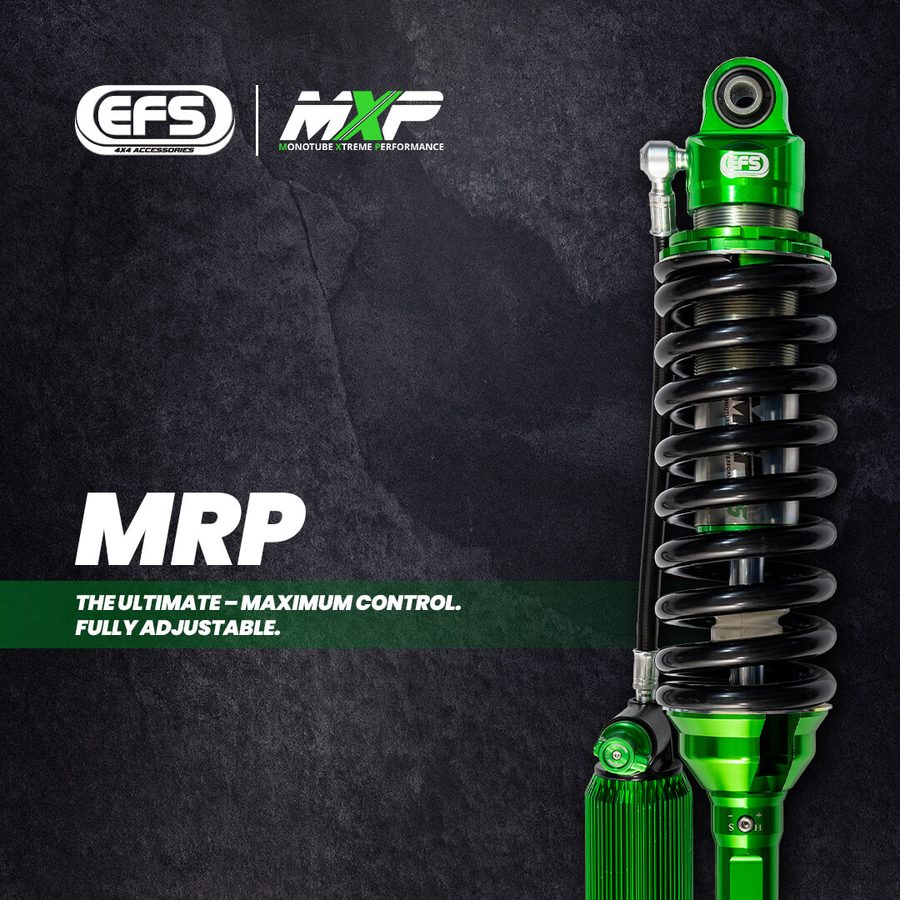 EFS MRP remote reservoir adjustable shock absorber for maximum control