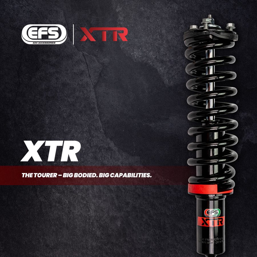 EFS XTR big bore shock absorber for touring towing and variable loads