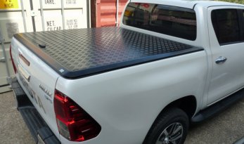 Toyota Hilux 2015~ J-Deck Dual Cab Load Shield - Black TheUTEShop Products